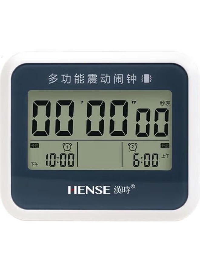 Hense Multi-Functional Vibrating Alarm Clock Student Special Wake-Up Artifact Countdown Timer Clock Alarm Clock Ha07 - Image 2