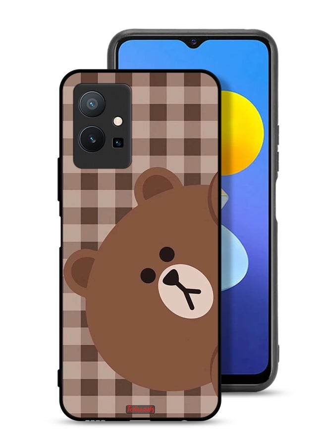 Tolwak Vivo T1 5G Protective Case Cover Teddy Bear - Image 1