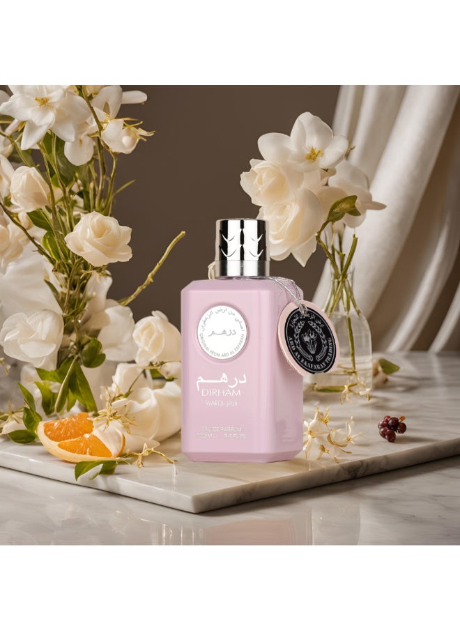 Ard Al Zaafaran - Dirham Wardi Eau De Parfum For Women 100 Ml - Image 1