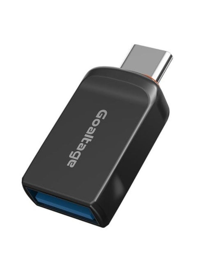 جولتيج محول Goaltage QuickSync ADP02 USB-A ↔ USB-C OTG – محول ثنائي الموصل صغير الحجم - Image 1