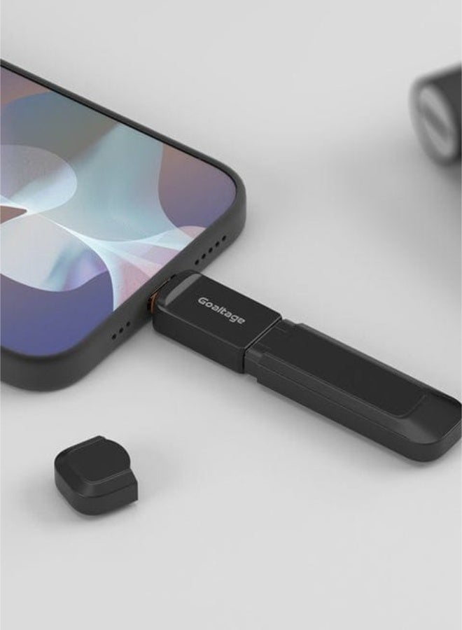 جولتيج محول Goaltage QuickSync ADP02 USB-A ↔ USB-C OTG – محول ثنائي الموصل صغير الحجم - Image 3