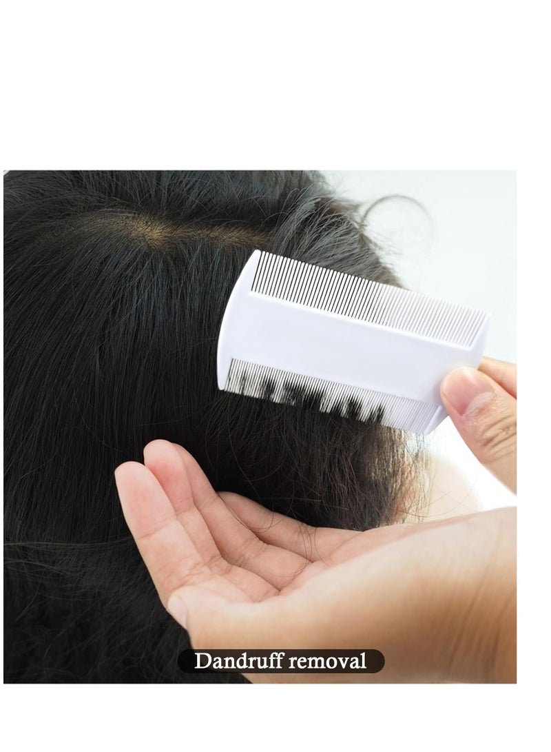 Double-sided comb to remove head lice, nits and fleas, one piece - Image 1