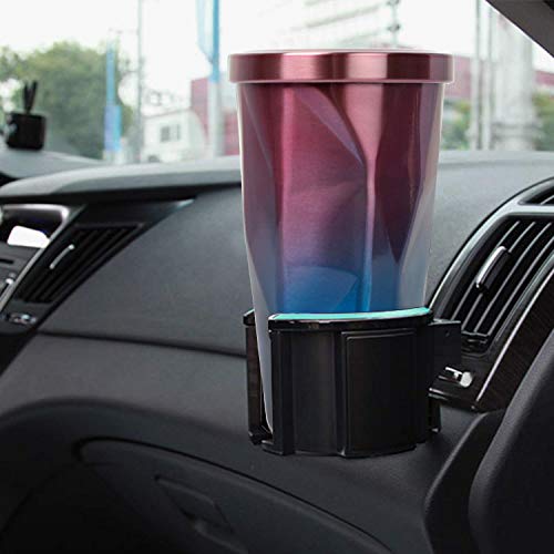 Incrizma Imported Stainless Steel Tumbler with Straw - Hot and Cold Double Wall Drinking Cups Coffee Cup/Mugs - Irregular Diamond with Lid (Purple and Blue, 480 ml) - Image 5
