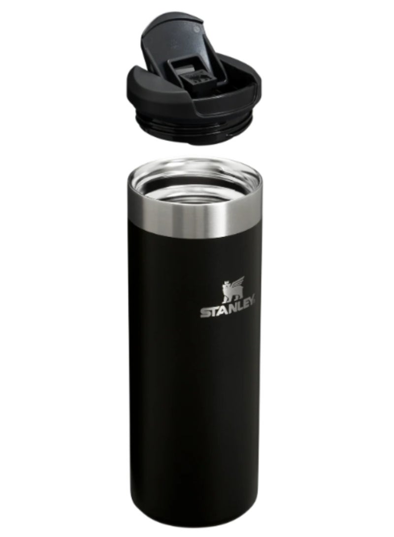 ستانلي كوب ستانلي 470 مل / 16 أونصة AeroLight™ أسود - كوب سفر معزول من الفولاذ المقاوم للصدأ مانع للتسرب، يحافظ على المشروبات ساخنة وباردة، خفيف الوزن - Image 3