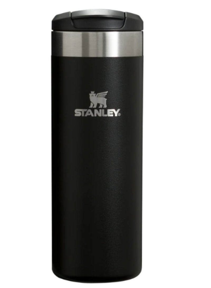 Stanley Cup 470ml / 16oz AeroLight™ Transit Mug Black - Leakproof Insulated Stainless Steel Travel Mug, Keeps Drinks Hot & Cold, Lightweight - Image 1