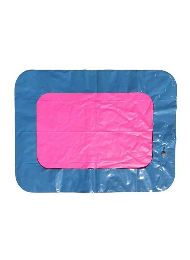 ELEDUCTMON - Kids Indoor Pvc Inflatable Castle Sand Box Sandbox Tray Table Fun Play Toys Random Color Portable Inflatable Sand Box Moldable Play Sand Tray Playing Cards On The Water(Large) - Image 1