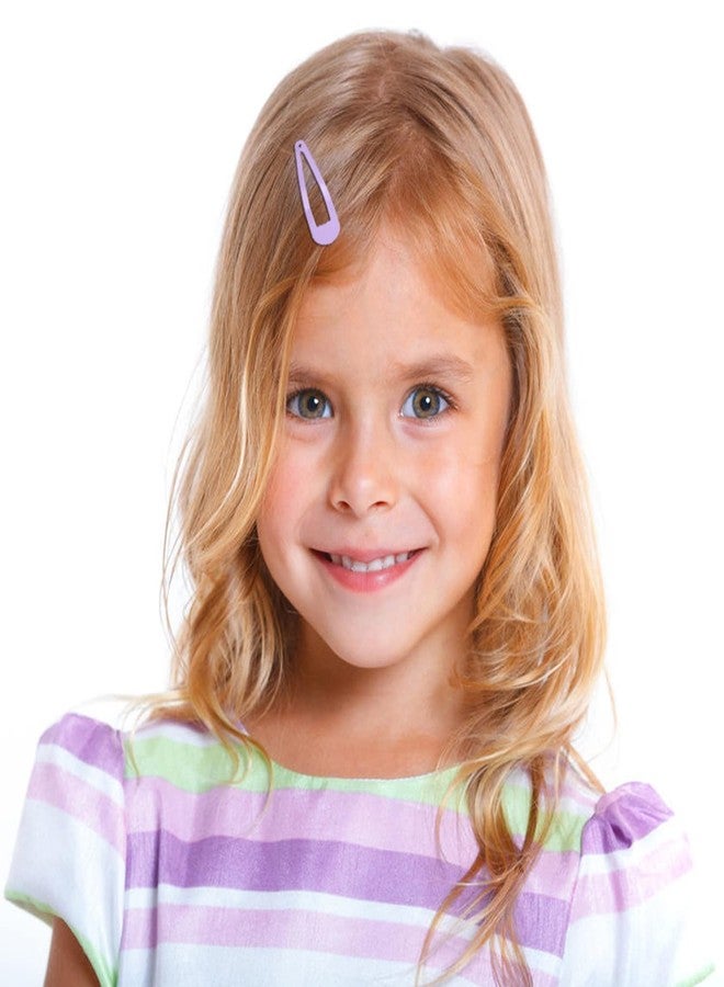 Cinaci 120 Pack in 30 Assorted Candy Color Anti-slip 2" DIY Metal Snap Hair Clips Barrettes Hair Accessories for Toddlers Kids Teens little Girls Women - Image 3