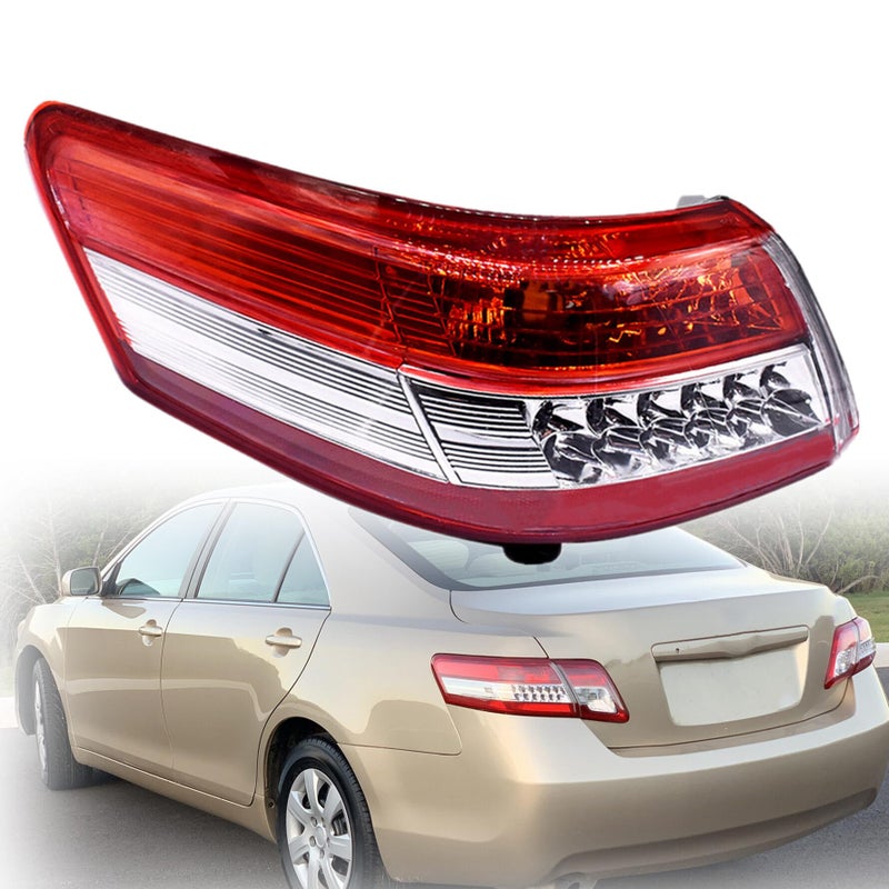 munirater 1Pack Left Outer Rear Tail Light Assembly Replacement for Camry 20102011 Driver Side Brake Lamp 8156006340 TO2804106