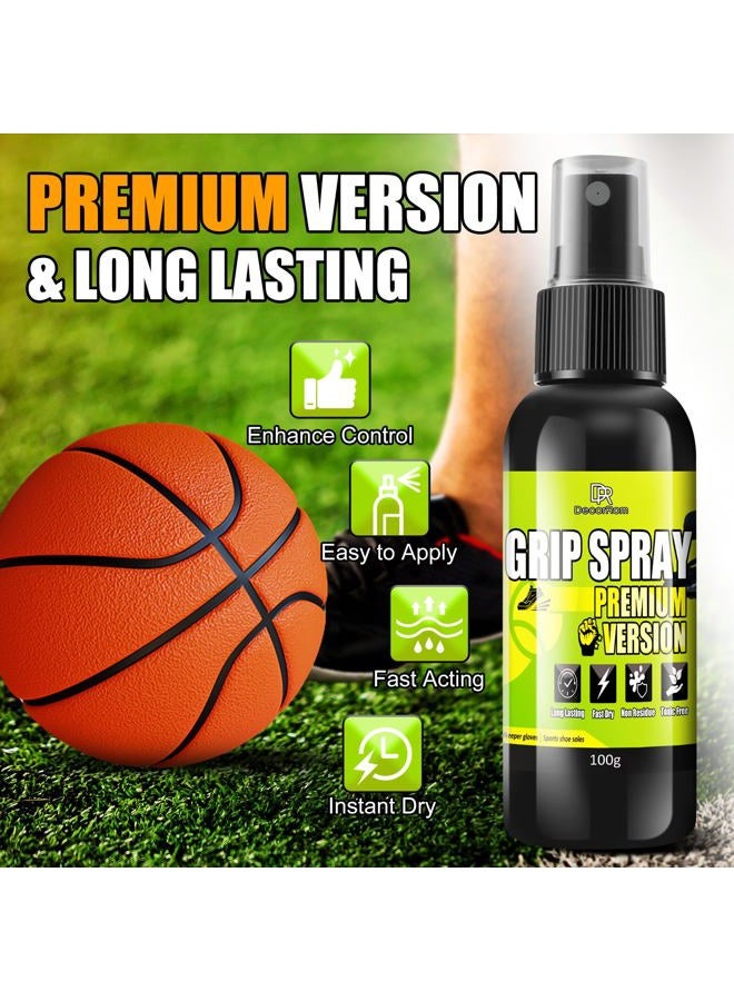 DecorRom Grip Spritz, 7oz Basketball Shoe Grip Spray Premium Version Edge Traction Spray, Improving Basketball Shoe Grip & Anti Slip for Enhancing Grip of Goalkeeper Gloves, Various Rackets, Sports Shoe Soles - Image 3