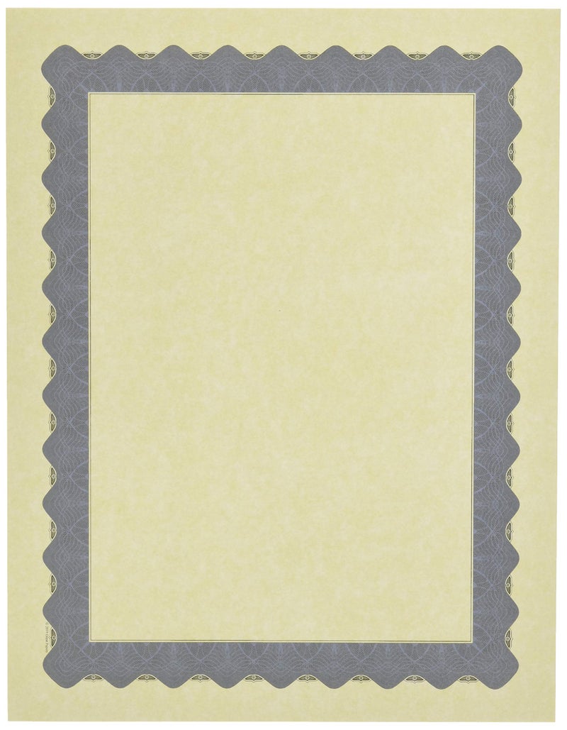 Great Papers! Metallic Border Certificate, 8.5"x 11", 100 Count (934400) - Image 1