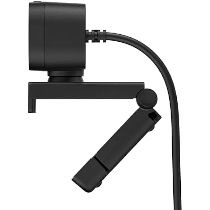 HEWLETT PACKARD WEBCAM 430 FHD 1080P AUTO FOCUS 360° ROTATION FIELD OF VIEW UP TO 85° DUAL NOISE CANCELLING MICROPHONE ZOOM COMPATIBLE PRIVACY SCREEN BLACK - Image 2