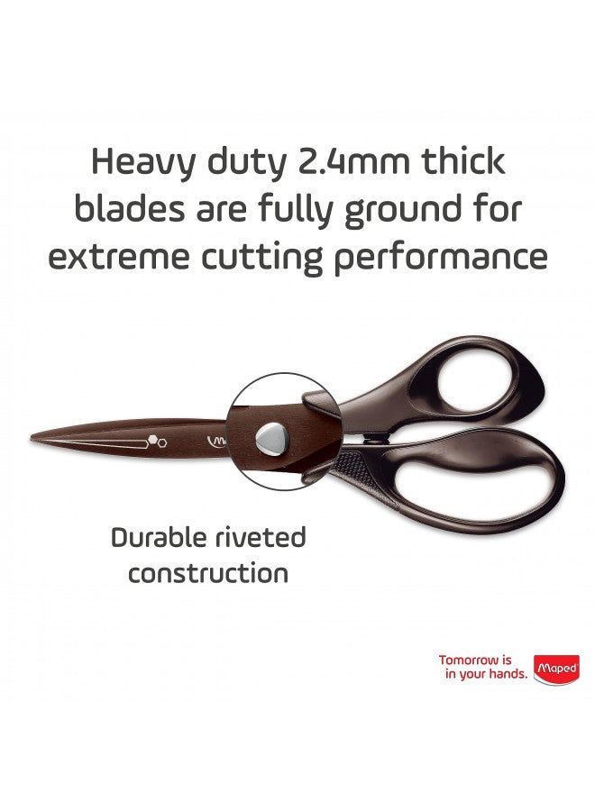 Maped - Expert Titanium Eco-Friendly 8.25 Inch Scissors - Precise Cutting - Recycled - Image 3