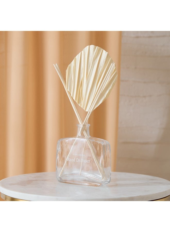 Home Box Seyna Palm Leaf Reed Diffuser Bottle without Fragrance Solution 16 x 5 x 38 cm  - Image 2