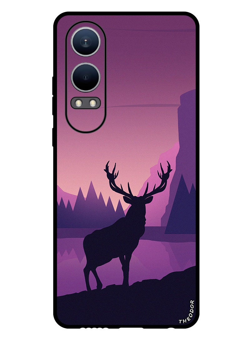 Theodor Protective Case Anti Scratch Shock Proof Bumper Cover For Oppo K12x (China) deer_art_vector - Image 1