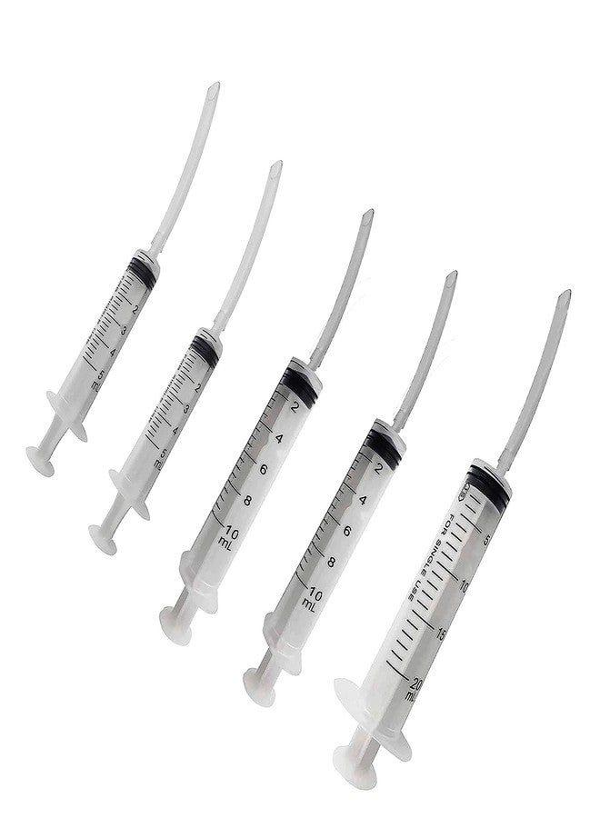 5Pcs Baby Bird Cockatiel Budgie Parrot Pet Hand Rearing Feeding Syringes Crop Tubes