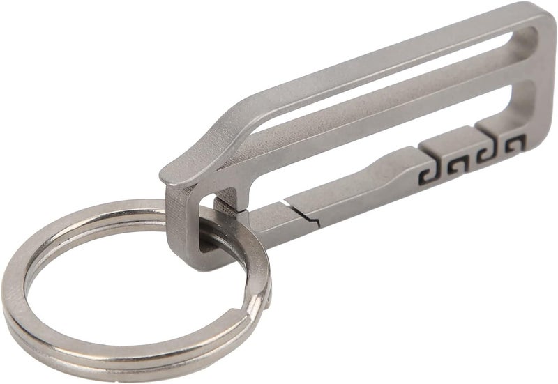Alloy Belt Hang Buckle Key Chain Holder, Single Layer, 5.2cm Durable Lightweight Clip - Rust - Proof, Anti - Allergic Design for Secure Waist Hanging, Casual & Sports (Buckle style) - Image 4