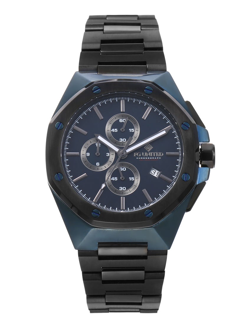 FG UNITED Primo Men’s Chronograph Stainless Steel Watch - FG9001 - Image 1