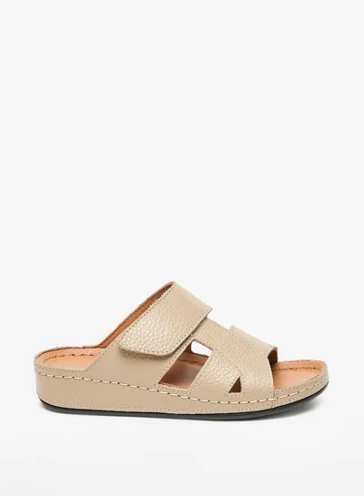 Al Waha Boys Textured Slip-On Arabic Sandals