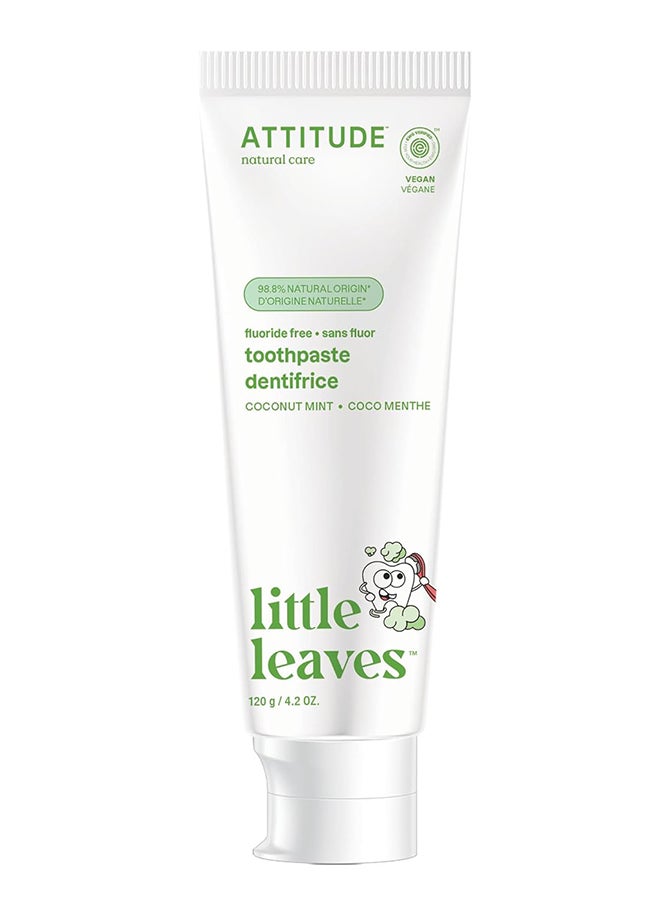 Attitude - Toothpaste Without Fluor For Kids - Coconut Mint - Image 1