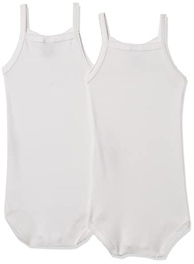 Petit Bateau بيتي باوتو طقم من جسمين للبنات الصغيرات مقاسات 1-36 شهر (مقاس 24 شهر نمط A01T6) - Image 2