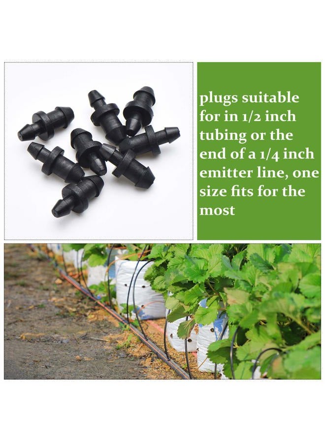 Mudder 150 Pieces Drip Irrigation Plug Drip Irrigation Tube End Closure Hole Plugs for Home Garden Pipe Supplies - Image 4