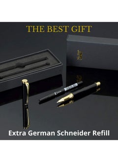 Mr. Pen Luxury Pen, Black Barrel, Black Ink, Fancy Pen, Fancy Pens For Men, Nice Pens For Men, Pen Gift, Writing Pens, Metal Pen, Fancy Pens For Men, Executive Pen, Expensive Pens, Father’S Day Gift  - Image 2