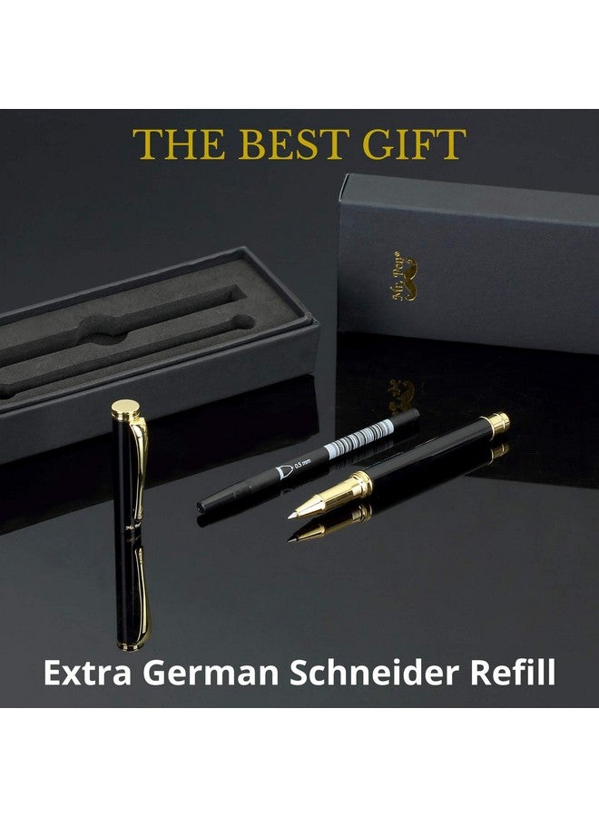 Mr. Pen Luxury Pen, Black Barrel, Black Ink, Fancy Pen, Fancy Pens For Men, Nice Pens For Men, Pen Gift, Writing Pens, Metal Pen, Fancy Pens For Men, Executive Pen, Expensive Pens, Father’S Day Gift - Image 2