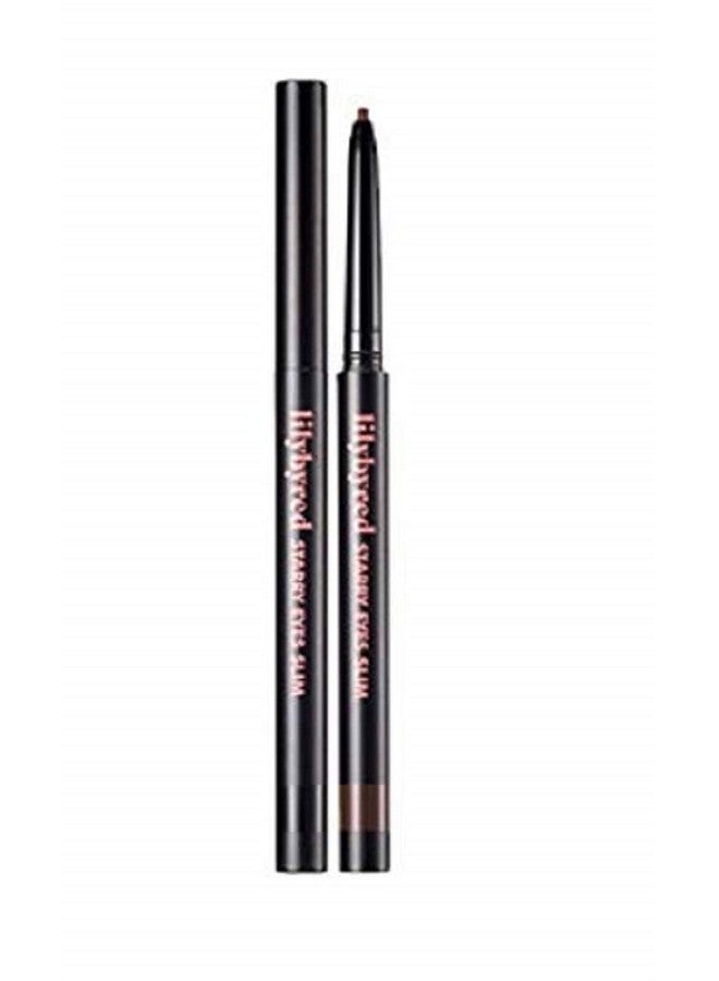 lilybyred Starry Eyes Am9 To Pm9 Slim Gel Eyeliner (Matt Brown) - Image 2