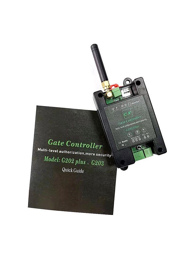 GSM Door Gate Opener Remote On/Off Relay Switch Remote Control Door Access Wireless Door Opener By Free Call SMS Command