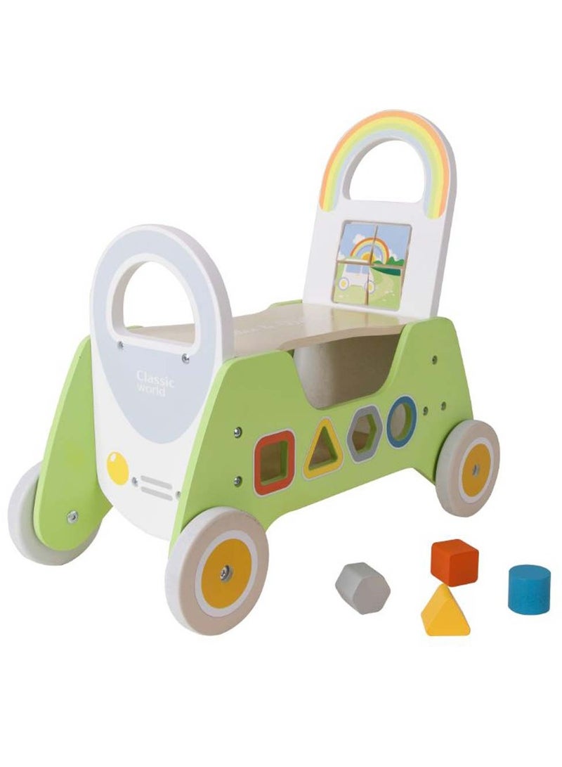 كلاسيك ورالد العالم الكلاسيكي - مشاية الراكب 2 في 1 - Image 1