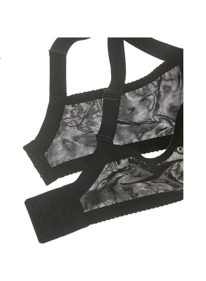 Gujin Women'S Bra For Large Minimizing, Anti-Sagging, Side Support, Full Coverage, Lace Style, Soft Wireless Bra - Image 1