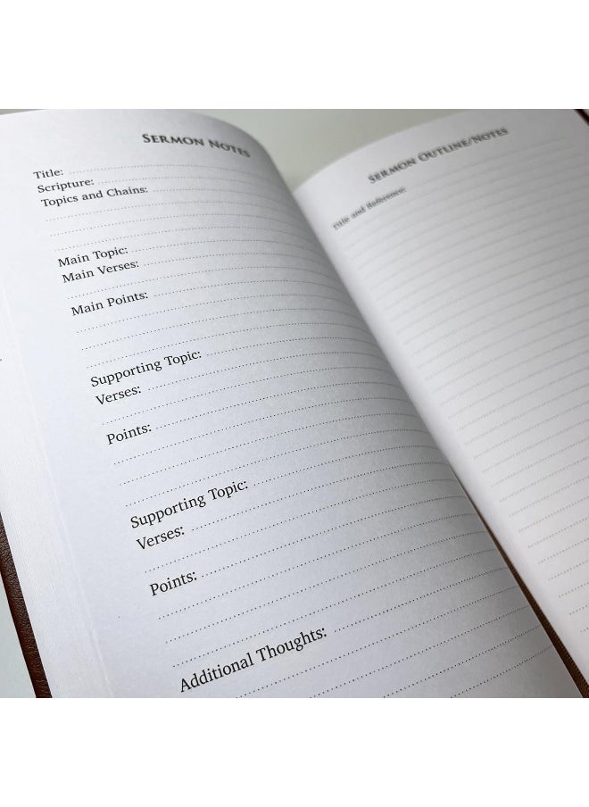 Thompson Chain-Reference Sermon Notebook: Save and Organize Your Thompson Chain-Reference Bible Studies  - Image 5