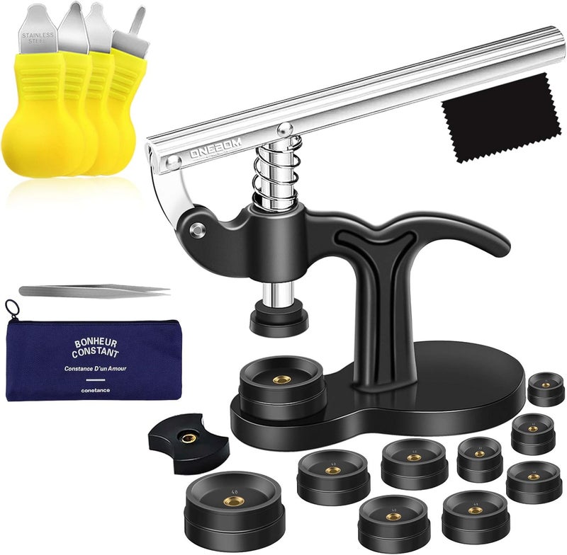 OneBom Watch Press Tool Set, Watch Repair Kit Professional with Everything, for Various Kinds of Watch (Watch Press Kit)… - Image 1