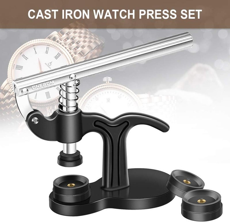 OneBom Watch Press Tool Set, Watch Repair Kit Professional with Everything, for Various Kinds of Watch (Watch Press Kit)… - Image 2