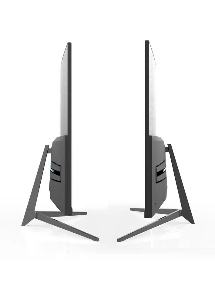 فلاشهوك شاشة ألعاب منحنية مقاس 23.8 بوصة بدقة 1080 بكسل وسرعة تصل إلى 165 هرتز و144 هرتز، ومنفذ DisplayPort HDMI ومكبرات صوت مدمجة، وشاشة تثبيت على الحائط متوافقة مع معايير VESA باللون الأسود - Image 3