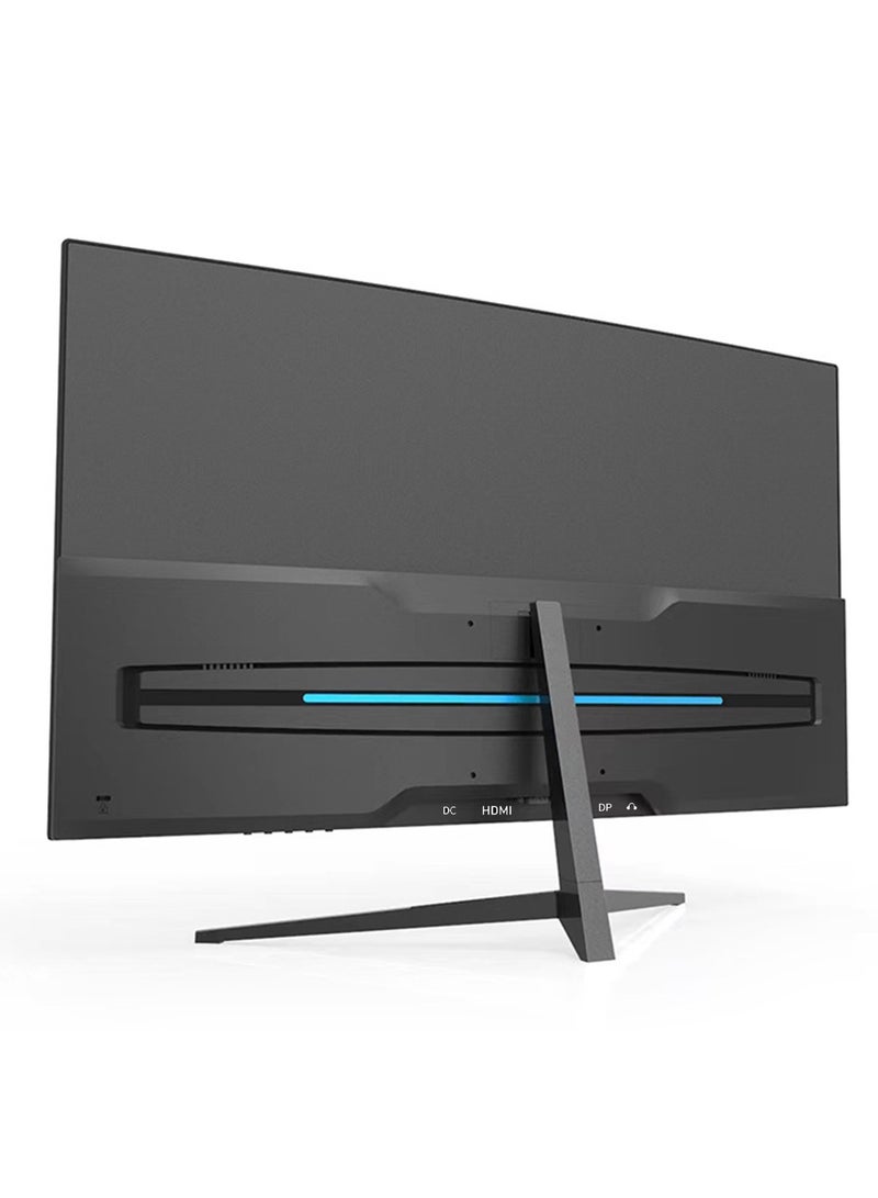 فلاشهوك شاشة ألعاب منحنية مقاس 23.8 بوصة بدقة 1080 بكسل وسرعة تصل إلى 165 هرتز و144 هرتز، ومنفذ DisplayPort HDMI ومكبرات صوت مدمجة، وشاشة تثبيت على الحائط متوافقة مع معايير VESA باللون الأسود - Image 2