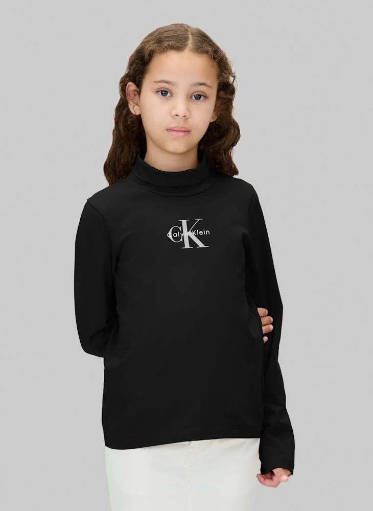 Calvin Klein Jeans Kids Graphic Crew Neck T-Shirt