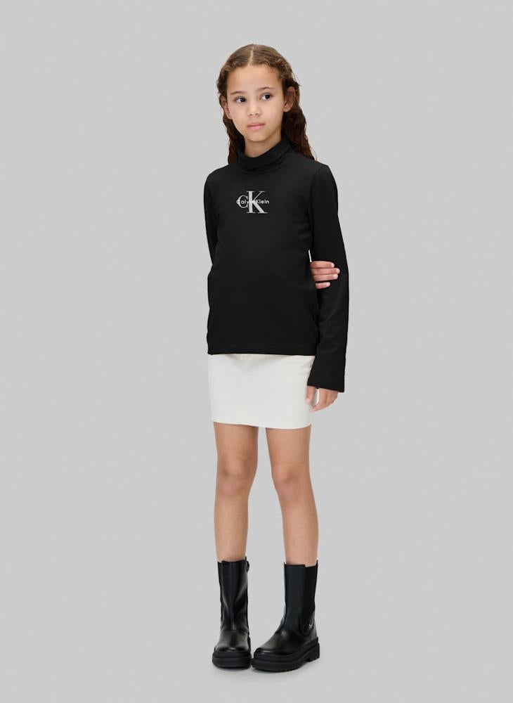 Calvin Klein Jeans Kids Graphic Crew Neck T-Shirt - Image 4