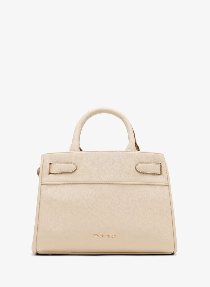 ANNE KLEIN  Anne Klein Logo Detail Satchel Bag for Women | Best Price UAE