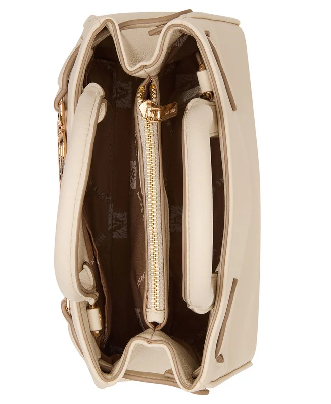 Anne Klein  Anne Klein Akh6090 Cream Women's Satchel for Women | Best Price UAE