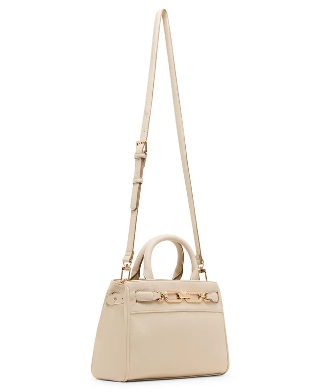 Anne Klein  Anne Klein Akh6090 Cream Women's Satchel for Women | Best Price UAE