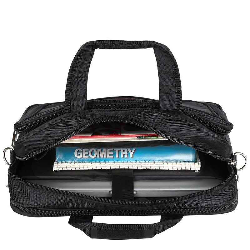 نيفيتا حقيبة لاب توب وتابلت ماسنجر نايلون 15.6 بوصة - أسود - Image 3