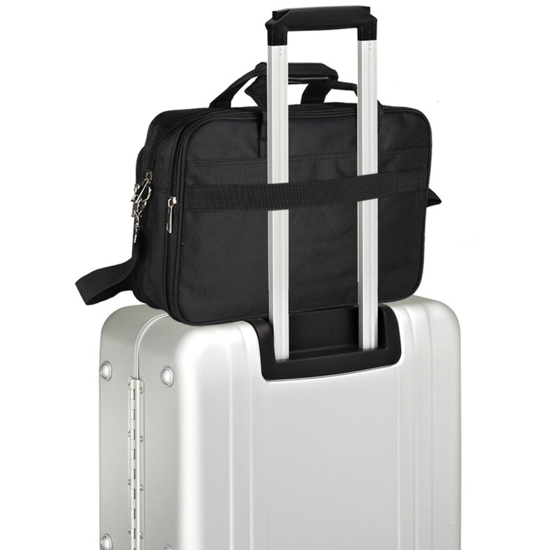 نيفيتا حقيبة لاب توب وتابلت ماسنجر نايلون 15.6 بوصة - أسود - Image 4