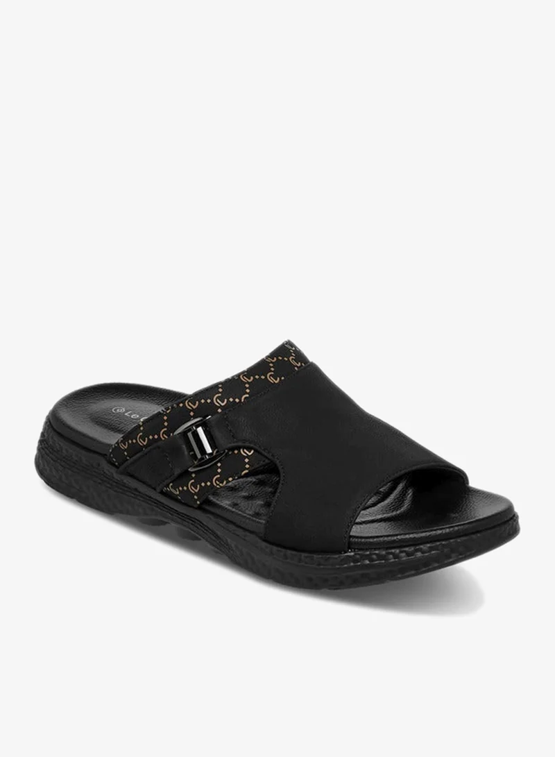 لو كونفورت صنادل سهلة الارتداء بألواح