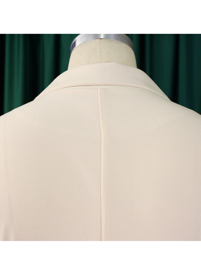 Shougu Suit Collar Fashionable And Elegant Pleated Dress  - Image 5