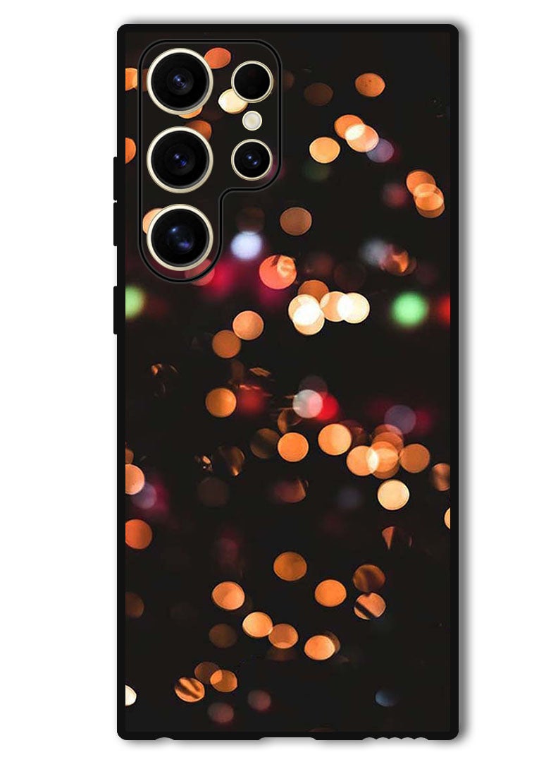 Theodor Protective Case Anti Scratch Shock Proof Bumper Cover For Samsung Galaxy S24 Ultra Colourful Lights - Image 1