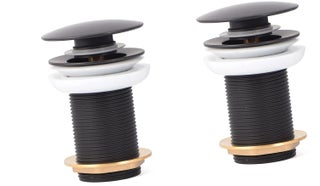 Spazio Black Finish Popup Basin DrainerWaste Coupling Pack of 2 Waste Coupling Bathroom Wash BasinVessel Sink 3 Inch Pop Up Flush Valve Faucet - pzsku/Z9C3D6594C2C4562C4EB4Z/45/1748265379/72c42e24-5a33-4709-8a2e-16ce7712150f