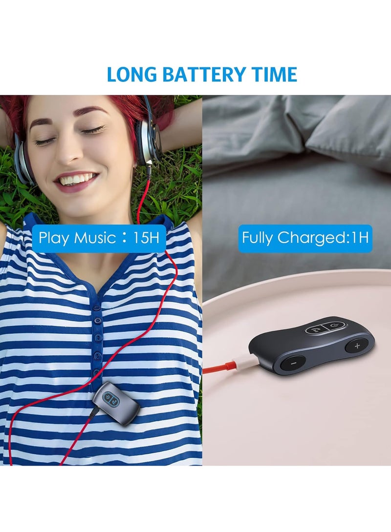 Car BT receiver,  Tour Car BT Receiver 3.5mm Aux Out, Journey AUX BT audio receiver/transmitter, Aux to Bluetooth 5.1 Adapter 3.5mm Bluetooth Receiver - Image 4