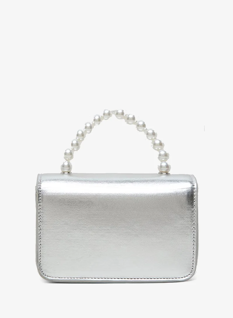 أر أند بي Brooch Top Handle Bag
