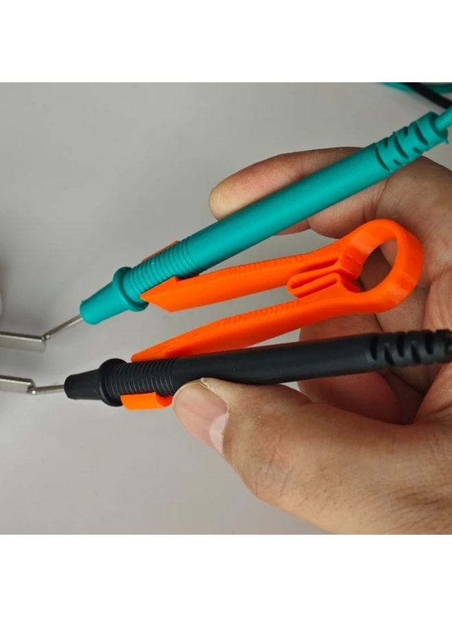 حامل مسبار أورانج للاستخدام الشاق، قابل للاستخدام بيد واحدة بدون أدوات، ملحق متعدد المقاييس - Image 5